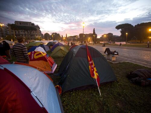 Roma, ancora fermi e sequestri in attesa della manifestazione
