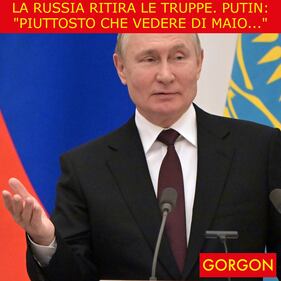 La satira del giorno. Putin ritira le truppe 1