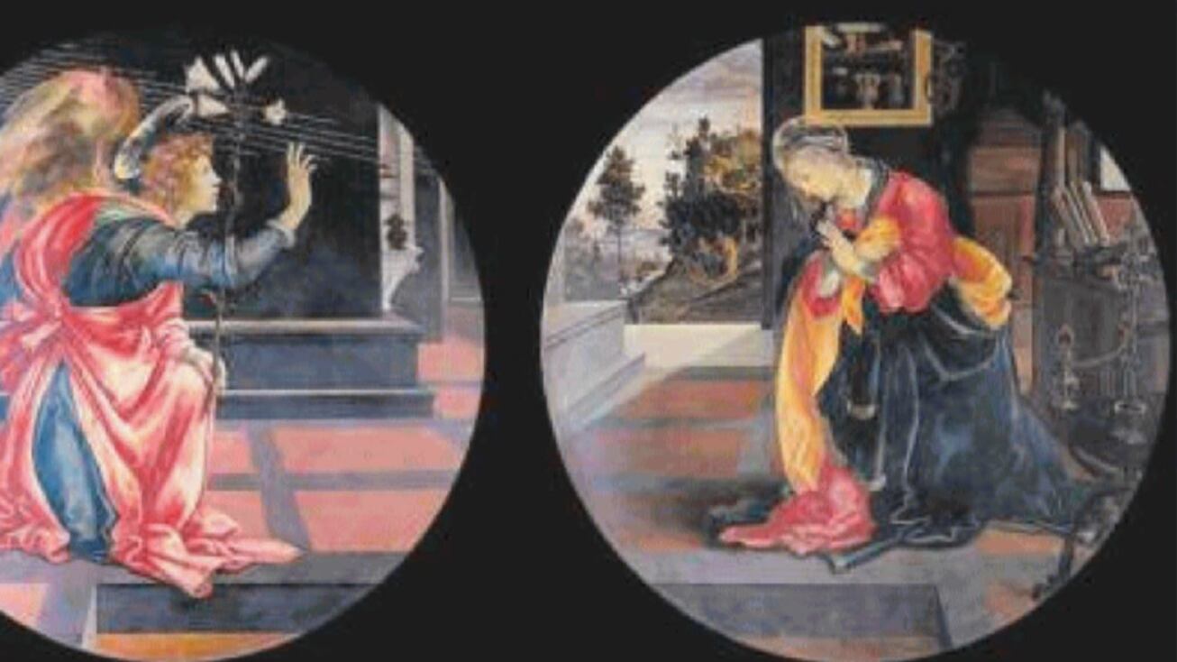 Ecco l'Annunciazione di Filippino Lippi la strenna di Sala Alessi