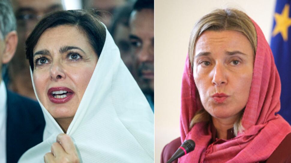 Boldrini, Mogherini e Bonino: finte femministe sottomesse