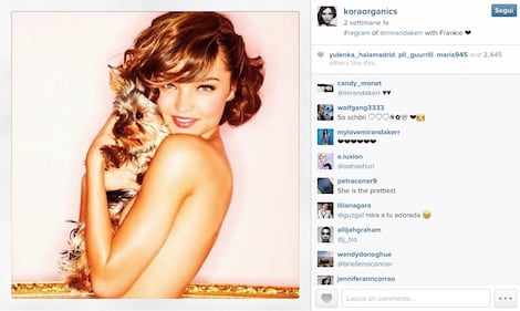 Miranda Kerr: topless su Instagram 3