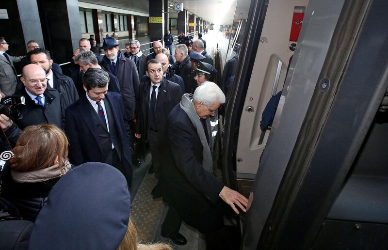Mattarella va a Firenze in treno e tram 14