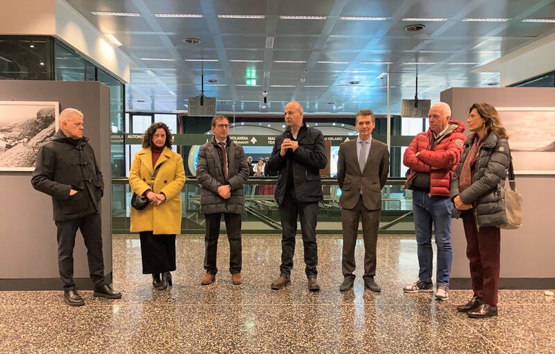 Inaugurazione mostra foto malpensa