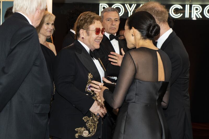 Meghan Markle e il Principe Harry alla première de "Il Re Leone": foto 6