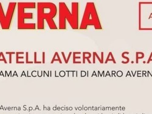 Averna ritira lotti di amaro: "I tappi sono danneggiati"