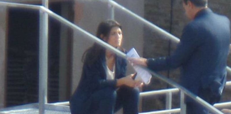 Virginia Raggi beccata sul tetto del Campidoglio 2