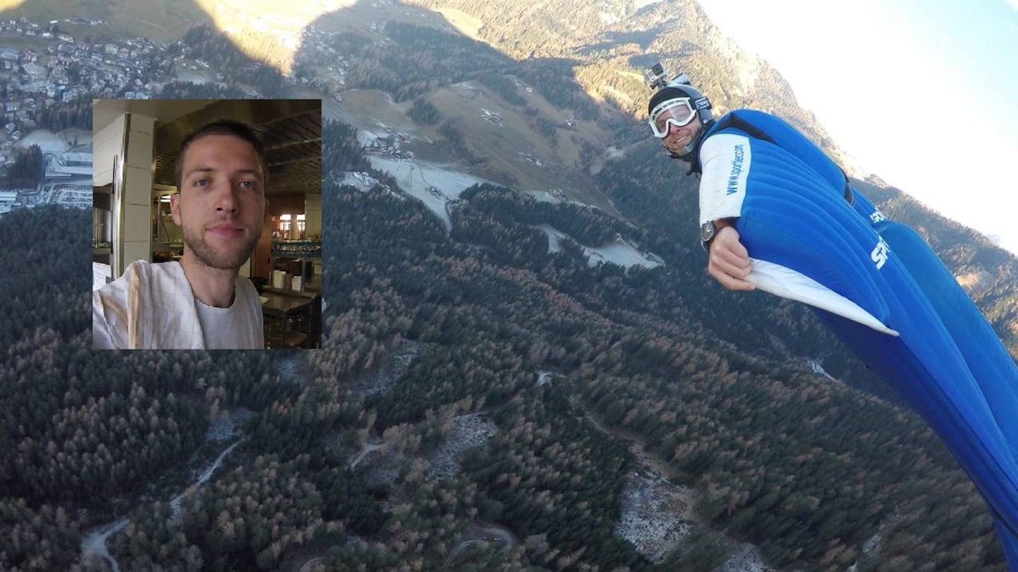 Il base jumper altoatesino Uli Emanuele è morto in Svizzera durante un salto