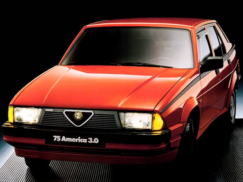 Alfa 75, il canto del cigno della vecchia Alfa