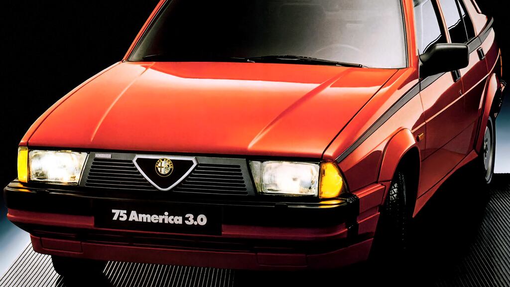 Alfa 75, il canto del cigno della vecchia Alfa