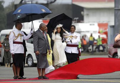 Meghan Markle e il Principe Harry alle Fiji 6