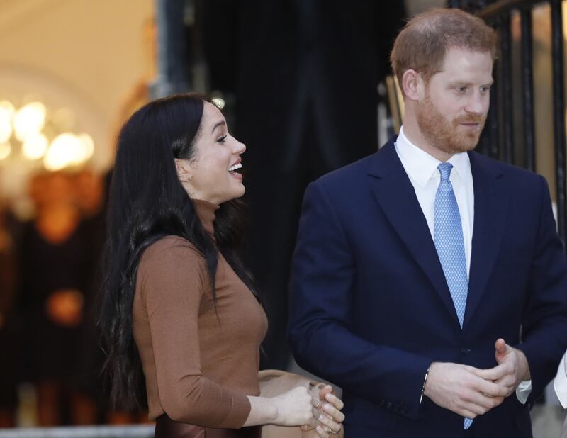 Meghan Markle e il Principe Harry alla Canada House, foto 3