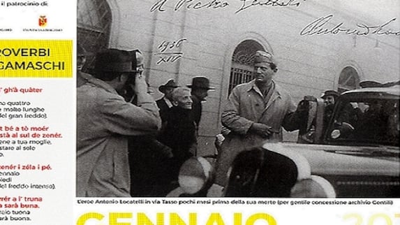 "Un fascista in copertina". Così Bergamo ha ritirato il calendario storico