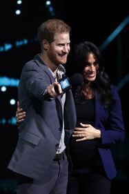 Il principe Harry e Meghan Markle ai "WE Day" di Londra  7