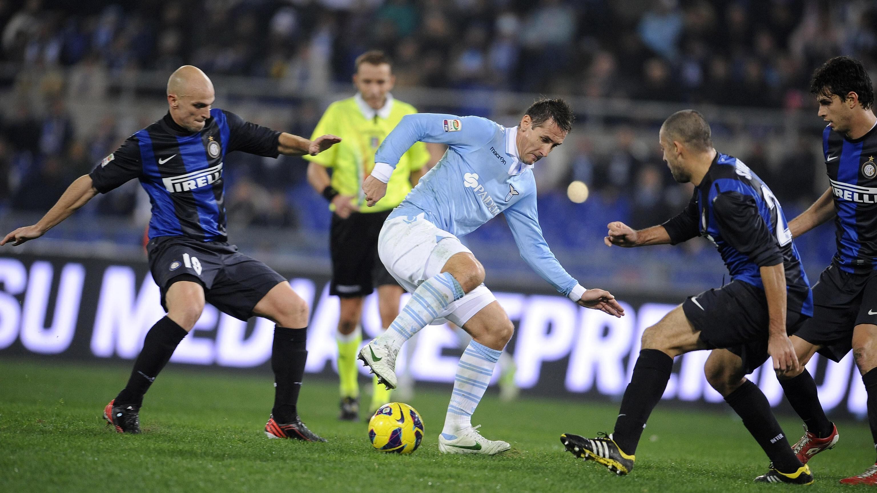 La Lazio batte l'Inter e sale al terzo posto