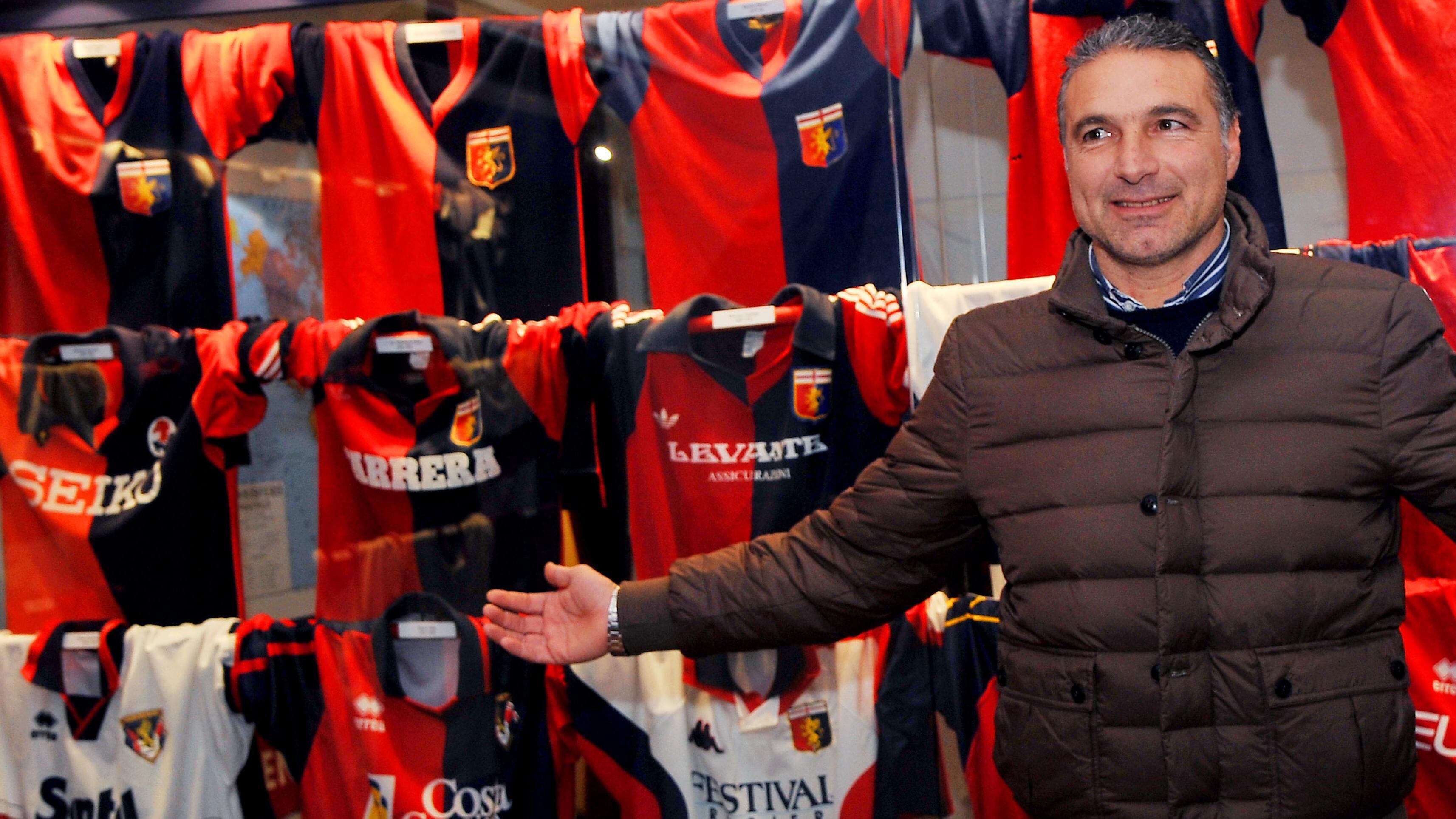 L'amarcord di Francioso bomber senza promozioniIeri in visita alla Fondazione Genoa