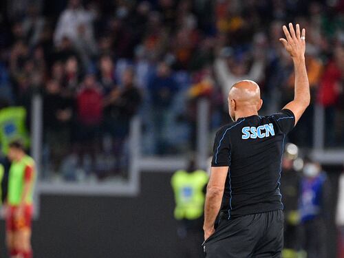 L'Olimpico fischia Spalletti, lui risponde con un gesto: ecco cosa è successo
