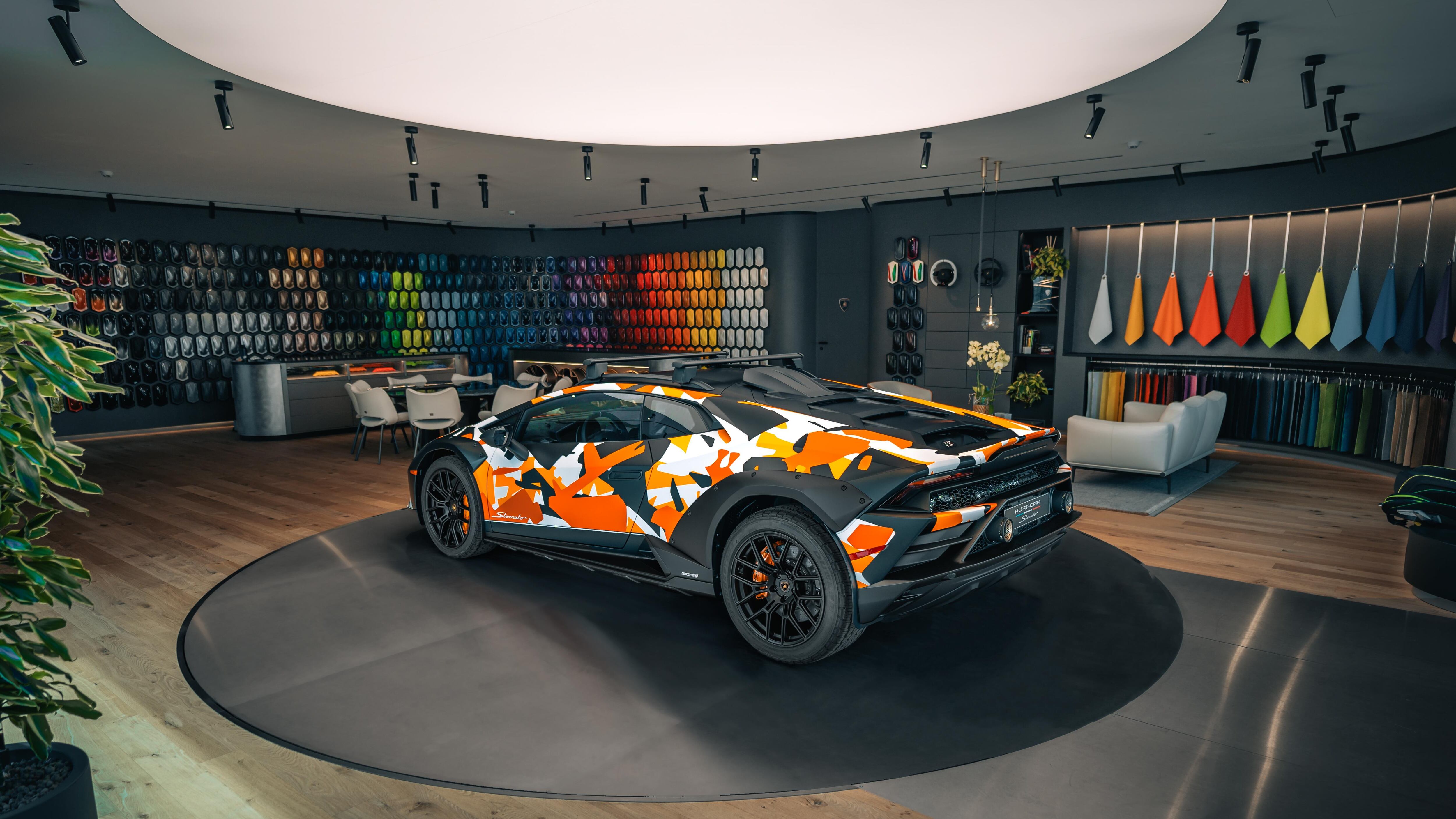 Lamborghini alla Design Week: quattro Huracán Sterrato “All Terrain” esclusive