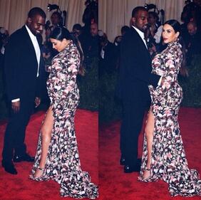 Kim Kardashian e Kanye West, il loro primo anno di nozze 11