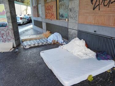 Le favelas dei senzatetto della Capitale 6