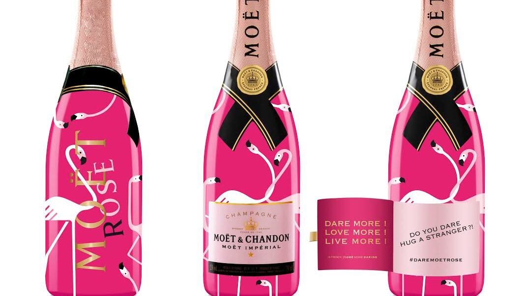 Per San Valentino le bollicine più glamour si tingono di rosa