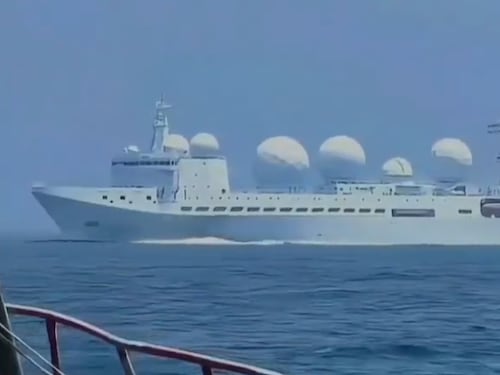 Una nave spia cinese nel Golfo: cosa fa la Liaowang-1