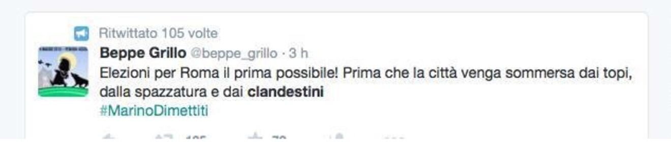 Le critiche della rete al tweet di Beppe Grillo 3