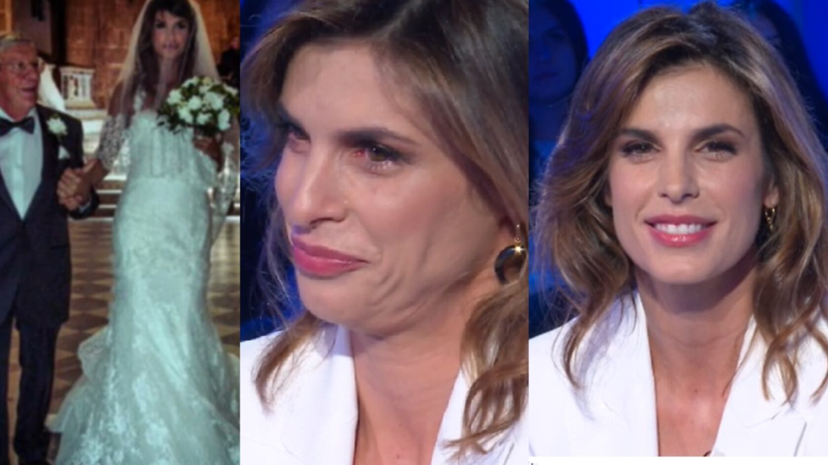 Elisabetta Canalis si commuove per il papà: "L'ho scoperto da grande"