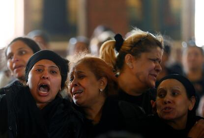 I funerali dei cristiani uccisi ad Alessandria 2