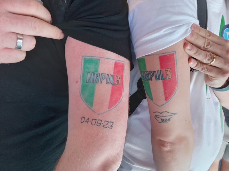 I tifosi del Napoli "invadono" Castel di Sangro 4