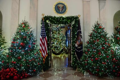 La Casa Bianca si prepara al Natale 7
