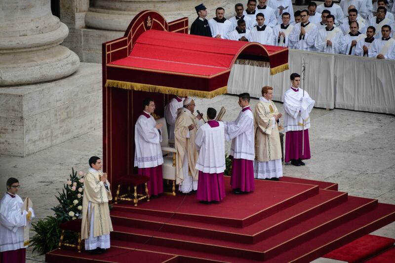 Giubileo, la cerimonia del Papa 2