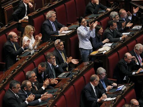 Pdl, Pd e Monti voteranno Napolitano al sesto scrutinio