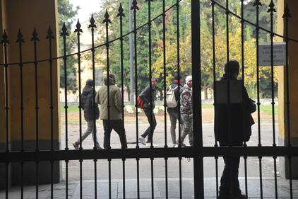I migranti arrivano alla Montello 2