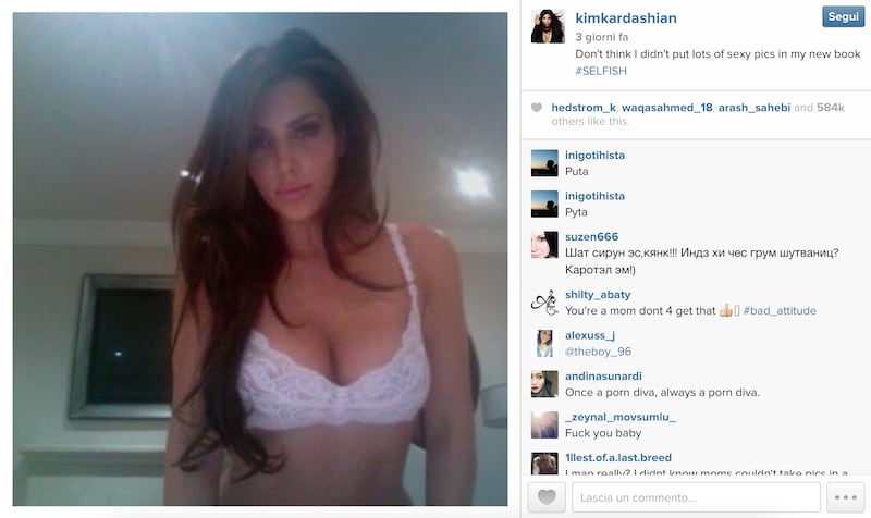 Kim Kardashian realizza un libro di selfie 1