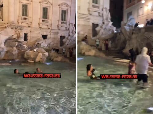 "Davvero è vietato?": denunciati 3 turisti per un tuffo nella Fontana di Trevi