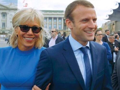 Macron e sua moglie: la prof del liceo