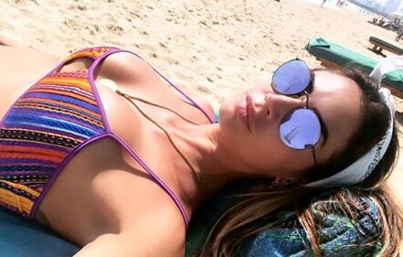 Melissa Satta, l'allenamento è sexy 11