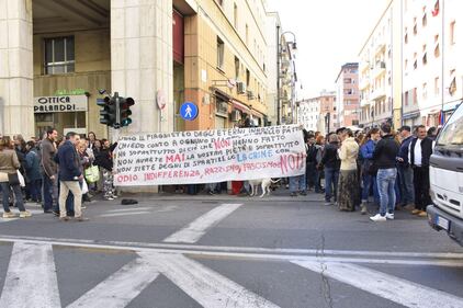 Le contestazioni a Salvini a Livorno 9