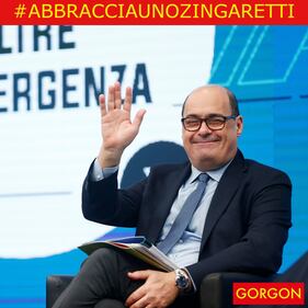 Ecco la satira del giorno. Zingaretti si dimette 1