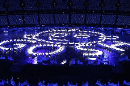 La cerimonia d'inaugurazione di Londra 2012