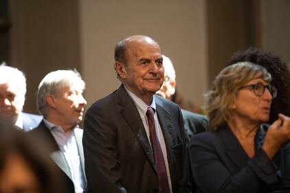 Bersani ai funerali di Flavia Prodi