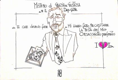 La vignetta del giorno: Bonafede e il Dap-gate 1