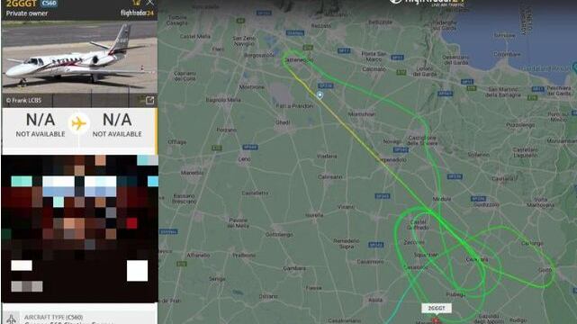 Aereo senza carrello, atterraggio di emergenza a Montichiari. Era partito dall'Algeria