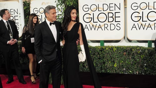 Amal e George Clooney ai Golden Globe 6