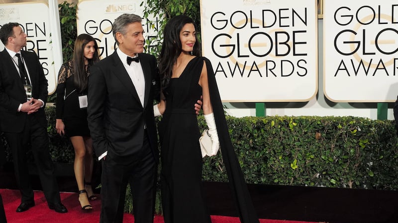 Amal e George Clooney ai Golden Globe 6
