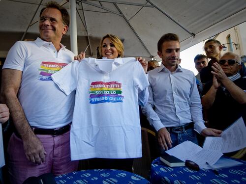 Francesca Pascale ospite d'onore alla chiusura del Gay Village
