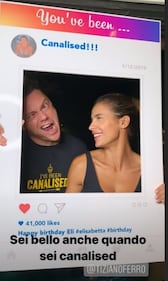 Festa a sorpresa per i 41 anni di Elisabetta Canalis 7
