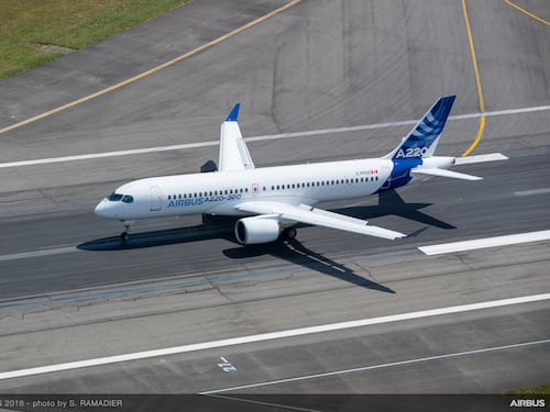 Airbus entra nel settore da 100/150 posti con i nuovi A220