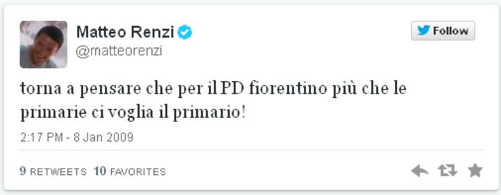 Inesperienza e battute, i primi tweet di politici e vip 10