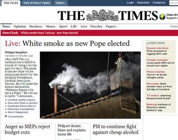 L'elezione del Papa nei siti stranieri 3